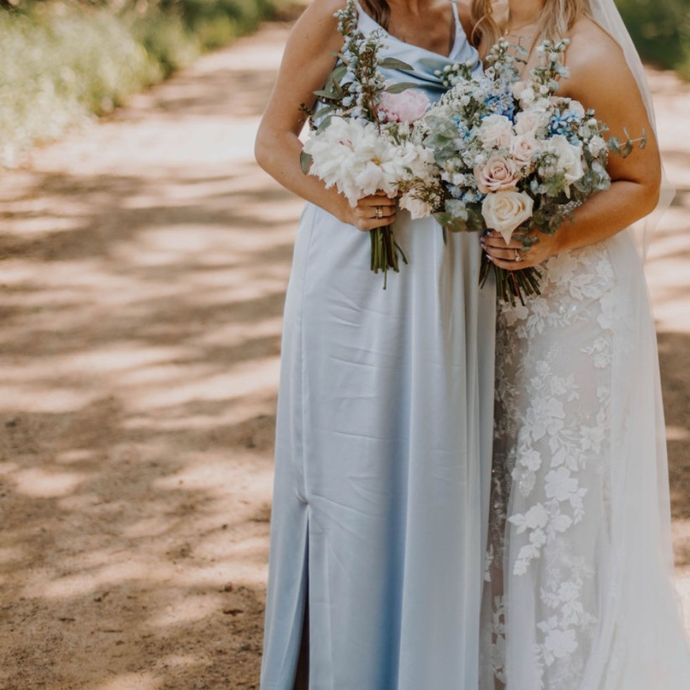 Revelry Light Blue Maxi Dress